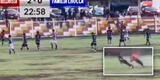 Huancayo: potente rayo cae en jugadores de fútbol en pleno partido, deja heridos y deceso