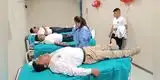 Se realizó la campaña de donación de sangre voluntaria en Pisco