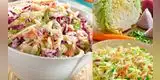 Descubre la receta para comer una rica ensalada de col y sin que te caiga pesado