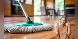 El MEJOR truco casero para dejar el piso brillante y sin rayones