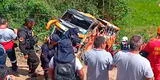 Accidente en Moyobamba daría giro radical: revelan la causa que habría generado caída de Móvil Bus