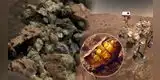 Curiosity de la NASA tropieza con 'tesoro amarillo' en Marte: esto ocultaba una roca del planeta rojo