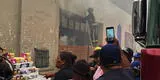 Incendio en pleno corazón de Mesa Redonda genera alarma entre comerciantes durante campaña navideña