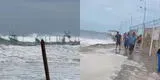 Maretazo en el norte del Perú: reportan desbordes y daños en las playas de Piura y Tumbes