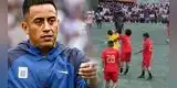 Christian Cueva pierde los papeles en partido amistoso y dio CACHETADA a jugador rival