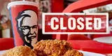 KFC anuncia el CIERRE TOTAL de una de sus sedes más icónicas: conoce cuál y qué pasará con sus trabajadores