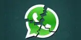 WhatsApp cae a nivel mundial: Usuarios reportan fallas para recibir y enviar mensajes