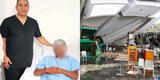Médico que operó gratis a víctima del Real Plaza Trujillo es extorsionado y teme por su vida: "Me pidieron S/20 mil"