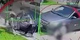Conductor pierde el control y atropella a 2 personas en San Isidro: cámaras captan el impactante accidente