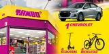 Tambo se vuelve loco y regala un carro Chevrolet, scooters y bicicletas con solo este requisito: así participa de la promo