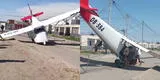 Accidente aéreo en Pisco: avioneta se desploma cerca de la Villa FAP y sus pasajeros son trasladados a hospital