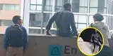 Tragedia en la UTEC: Vídeo inédito muestra los últimos instantes del profesor antes de su caída