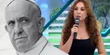 Exponen TERRIBLE ERROR de Janet Barboza al hablar sobre el Papa Francisco: "Dice ser admiradora y no sabe"