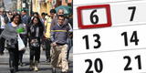 ¿Confirman feriado o día no laborable este martes 6 de mayo? Esto señala El Peruano