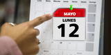 ¿Decretan FERIADO o DÍA NO LABORABLE este lunes 12 de mayo por el Día de la Madre? Esto dice El Peruano