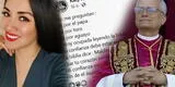 Katy Jara en el ojo de la tormenta por INSENSIBLE opinión sobre el Papa peruano León XIV: "Maldito el varón..."