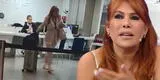 Magaly Medina 'PARCHA' a usuario que la grabó tomando el tren en Europa: “¿Crees que soy Georgina?”