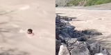 Joven desaparece tras ser arrastrado por corriente en río Marañón: video capta el momento y la burla de sus amigos