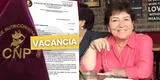 Impulsan vacancia de decana del Colegio de Nutricionistas del Perú