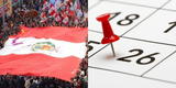 ¿Confirman feriado largo del 24 al 26 de mayo a nivel nacional? Esto señala El Peruano