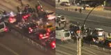 Tragedia en la Vía Expresa: revelan impactante video inédito de la balacera que dejó dos muertos