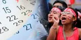 Confirman feriado este 29 de mayo: qué se celebra y quiénes son los afortunados que podrán descansarlo, según El Peruano