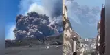 EXPLOSIVA erupción del Monte Etna obliga a turistas a HUIR en busca de refugio | VIDEOS