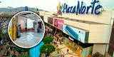 Reportan caída del techo del patio de comidas de Plaza Norte: revelan imágenes inéditas de los daños ocasionados