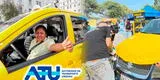 Puedes cambiar a color amarillo tu taxi completamente GRATIS: Accede a este beneficio gracias a la ATU