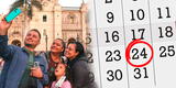 ¿El 24 de junio será día no laborable o feriado? Esto REVELÓ el Gobierno peruano