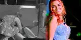 Briela Cirilo sufre FUERTE caída en pleno concierto de Corazón Serrano y es auxiliada por cantantes