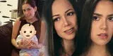 Hija mayor de Melissa Klug reaparece con bebé y usuarios quedan en shock: “Felicidades por la maternidad”