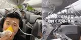 Entre lágrimas y terror: la carta que dejó un pasajero al pensar que moriría en pleno vuelo