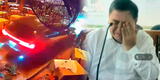 "Estaba molesto, no borracho": Hombre que estrelló su carro en restaurante en La Molina llora ante jueza