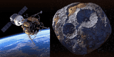 NASA descubre asteroide que contiene tanto oro que haría millonario a cada habitante de la Tierra