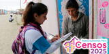 Censo 2025: fecha de inicio de la capacitación presencial a censistas por parte del INEI