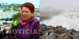 Adulta mayor ignora la alerta de tsunami y lleva a su nieto a zona de riesgo en Lima: "Para que conozca"
