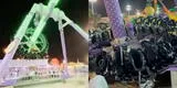 Terror en Arabia Saudita: Juego mecánico colapsa y se parte a la mitad en el aire; hay 23 heridos