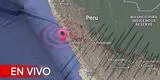Temblor en Perú hoy, 03 de agosto de 2025: ¿Dónde y a qué hora se registró el sismo?