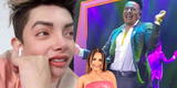 Animador de Corazón Serrano se roba el show bailando 'Como una boa' y Lesly Águila 'lo ECHA': "Cómo conquistaste a Bryan Arámbulo"
