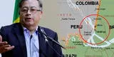 Tensión en Colombia: Petro acusa al Perú de invadir su territorio y enciende conflicto limítrofe