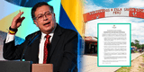 "¿Nos vamos a una GUERRA?": Petro reafirma posición y advierte que Colombia “no reconoce la soberanía del Perú”