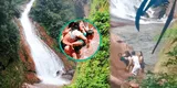 Imágenes desgarradoras: letal derrumbe en catarata Velo de la Novia en Ucayali deja DOS muertos y cerca de 8 heridos