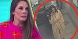 Pamela Franco deja plantada a Rebeca Escribens y conductora la encara EN VIVO: “Estaba de buena gente”