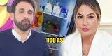 Pamela muestra su refri tras criticar los S/12 mil de Cueva y Peluchín la cuestiona: “¿Dónde está la leche?”