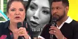 Rosario Sasieta le grita en vivo a Edson Dávila por mencionar a Pamela Franco: “Hoy estás desatado”