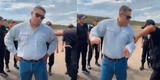 Cajamarca: Rondas campesinas dan chicotazos a gerente de Corpac por demoras de obras en Jaén
