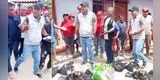 Huayo en protesta: pobladores piden a alcalde Ledgard Goicochea a caminar sin zapatos