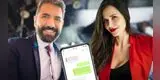 Esposa de Fernando Díaz habría encontrado CHATS COMPROMETEDORES con Maju Mantilla, revela productora: "Su pareja se incomodó"