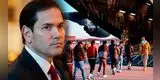 "Prepárate para ser deportado": La impactante ADVERTENCIA que hizo Marco Rubio a miles de inmigrantes